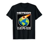 Meteor 2026, 17 de Marzo Meme de Conspiración Humor Meteor Cleveland Camiseta
