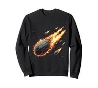Meteor Bola de fuego Cosmos Asteroide Sudadera