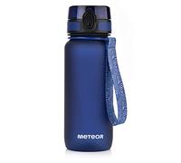 meteor Botella Agua sin BPA Tritan Plastico Water Bottle Reutilizable para Niños Juventud y Adultos Deportes Oficina Escuela Gimnasio Ciclismo Correr Picnic