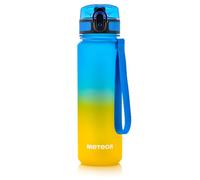 meteor Botella Deportiva de Agua con Diseño Gradient, Tritan sin BPA, Bidón Reutilizable con Filtro para Gimnasio y Fitness