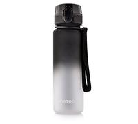 meteor Botella Deportiva de Agua con Diseño Gradient, Tritan sin BPA, Bidón Reutilizable con Filtro para Gimnasio y Fitness
