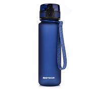 meteor Botella Agua sin BPA Tritan Plastico Water Bottle Reutilizable para Niños Juventud y Adultos Deportes Oficina Escuela Gimnasio Ciclismo Correr Picnic