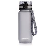 meteor Botella Deportiva de Agua sin BPA, Bidón Reutilizable de Tritan con Filtro y Marcador, para Deporte y Uso Diario