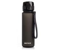 meteor Botella Agua sin BPA Tritan Plastico Water Bottle Reutilizable para Niños Juventud y Adultos Deportes Oficina Escuela Gimnasio Ciclismo Correr Picnic