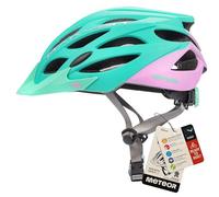 meteor Casco Bicicleta - Helmet Ciclismo para Jóvenes y Adulto Bicicleta Patineta Skate Patines Monopatines - Bici Accesorios - El diseño Ligero - Muchos Patrones - Marven