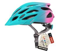 meteor Casco Bicicleta - Helmet Ciclismo para Jóvenes y Adulto Bicicleta Patineta Skate Patines Monopatines - Bici Accesorios - El diseño Ligero - Muchos Patrones - Marven