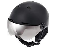 meteor Casco de Esquí y Snowboard con Gafas - Helmet para Jóvenes y Adultos - Ligero Casco de Seguridad Deportes de Invierno