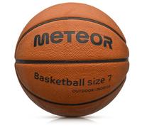 meteor Cellular Pro - Balón de Baloncesto para niños, Talla # 5, 6, 7, Ideal para Manos de niños, Ideal para Entrenamiento de Baloncesto Suave con Superficie adherente (#7, Cellular - marrón)