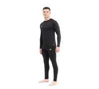 meteor Conjunto de ropa interior térmica para hombre - Ropa interior de esquí Baselayer - Camiseta térmica y calzoncillos térmicos - Transpirable de secado rápido elástico - para correr, ciclismo