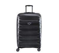 Meteor Delsey - Maleta rígida de 78 cm con 4 ruedas, color negro, Negro