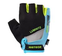 meteor Guantes Bicicleta para MTB BMX Ciclismo Carretera Fitness Bici Escalada y Otros Deportes - Guantes Sin Dedos para Niños Juventud - Mujer y Hombre - GX
