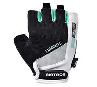meteor Guantes Bicicleta para MTB BMX Ciclismo Carretera Fitness Bici Escalada y Otros Deportes - Guantes Sin Dedos para Niños Juventud - Mujer y Hombre - GX