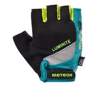 meteor Guantes Bicicleta para MTB BMX Ciclismo Carretera Fitness Bici Escalada y Otros Deportes - Guantes Sin Dedos para Niños Juventud - Mujer y Hombre - GX