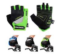 meteor Guantes Bicicleta para MTB BMX Ciclismo Carretera Fitness Bici Escalada y Otros Deportes - Guantes Sin Dedos para Niños Juventud - Mujer y Hombre - GX