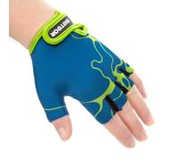 meteor Guantes de Ciclismo Niñas y Niños - Guantes Bicicleta para Infantil MTB BMX Carretera Montaña sin Dedos