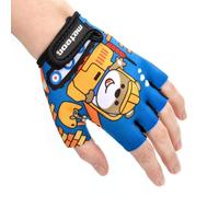 meteor Guantes de Ciclismo Niñas y Niños - Guantes Bicicleta para Infantil MTB BMX Carretera Montaña sin Dedos