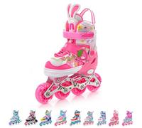 meteor Patines Línea 4 en 1 para Niños Jouvenes y Adolescentes Mujer y Hombre con ABEC7 - Forro Interior - Tamaño Ajustable