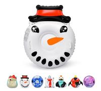 meteor Trineo inflable Donut Snowrohr Inflable Snow Juguetes para adultos y niños Amigos de la familia Actividad al aire libre En una pendiente de esquí después de esquiar o hacer snowboard