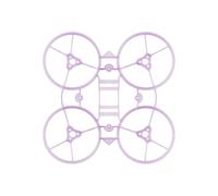Meteor65 II FPV Racing Drone Frame - 3,2 g PP 65 mm, for accesorios de cuadricóptero Whoop de 2 pulgadas for interiores/exteriores(Transparent Purple)