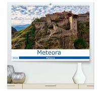 Meteora - Dem Himmel so nah (hochwertiger Premium Wandkalender 2026 DIN A2 quer), Kunstdruck in Hochglanz: Die Meteora Klöster bei Kalambaka
