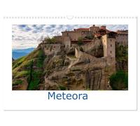 Meteora - Dem Himmel so nah (Wandkalender 2026 DIN A3 quer), CALVENDO Monatskalender: Die Meteora Klöster bei Kalambaka