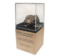 Meteorito En Estándar -Al Haggounia 001 - Con certificado - Regalo muy especial - Piedra Espacial - Piedra preciosa - Meteorito