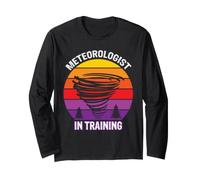 Meteorologist In Training Tiempo Clima Meteorología Manga Larga