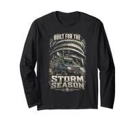 Meteorólogo Cazatormentas Built For The Storm Season Manga Larga