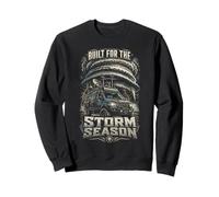 Meteorólogo Cazatormentas Built For The Storm Season Sudadera