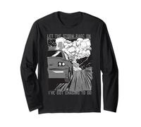 Meteorólogo Cazatormentas Let The Storm Rage on Manga Larga