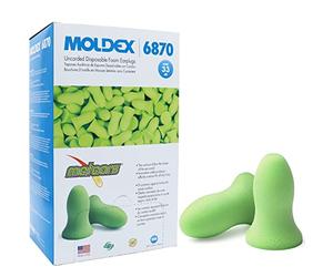 Meteors Earplugs Style: Uncorded, Qty:200 pair per box by Moldex