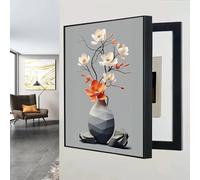Meter Box Decorative Painting Electrical Panel Cover Fuse Boxes Cover Cabinet Creativity Flip Covers Meter Box Decorative Painting(D,40x50cm)