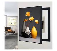 Meter Box Decorative Painting Electrical Panel Cover Fuse Boxes Cover Cabinet Creativity Flip Covers Meter Box Decorative Painting(F,50x60cm)