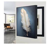 Meter Box Decorative Painting Multifunctional Removable Electric Meter Cover Box Electrical Panel Hide Paintings Distribution Boxes Decorative Painting(C,55x45cm)