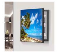 Meter Box Decorative Painting Ndoor Electric Meter Cover Hole-Free Circuit Breaker Shielding Boxes Electrical Panel Hide Paintings Creative Switch Box(A,60x70cm)