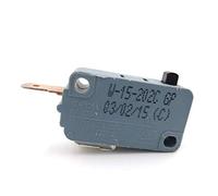 METER STAR 10 interruptores de puerta de microondas de tres pines azul W-15-102C 202C 302C (W-105-202C) - Automático, control táctil, 15 A 125 VAC, clasificación IP54