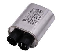 Meter Star Condensador de microondas de repuesto de 2100 V 0.91uf compatible con el 99% de las marcas de hornos microondas domésticos, terminal estándar de 1/4 pulgadas