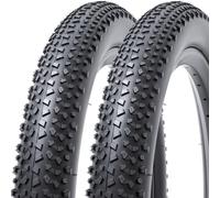 MetersGod 2 neumáticos de bicicleta de 27,5 x 2,10 pulgadas, 27,5 x 2,10, cubierta de bicicleta 54-584, compatible con bicicletas de carrera/urbana, 27,5 x 2,10, plegables