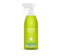Method All Purpose Cleaning Spray 28oz, Lime + Sea Salt by Method | Corta la grasa y la mugre en encimeras, vidrio, madera sellada y suelos, para cocina y baño, niebla controlada, sin rayas