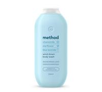 Method Body Wash Wind Down Gel de ducha, manzanilla, flor de estrella y aroma a lavanda azul, pack de 3, 532 ml