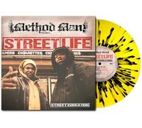 METHOD MAN PRESENTS STREETLIFE - STREET EDUCATION 20TH ANNIVERSARY EDITION (LIMITED DELUXE ED COLOR YELLOW AND BLACK SPLATTER) -LP [Vinilo]