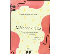 Methode d'alto vol.3 - 12 etudes en 1ere et 3e positions --- alto