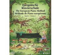Método de piano europeo – Volumen 2 – Alemán/Francés/Inglés – Schott