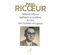 Méthode Réflexive Appliquée Au Problème De Dieu Chez Lachelier Et Lagn