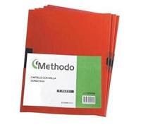 Methodo PVC Carpeta de encuadernación junto con 5 mm Muelle Lomo 25-Piezas, Azul