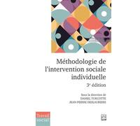 Methodologie de l'intervention sociale individuelle 3e ed.