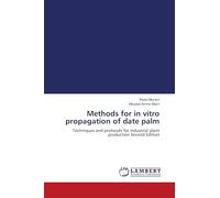 Methods for in vitro propagation of date palm: Techniques and protocols for industrial plant production Second Edition