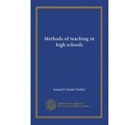 Methods of teaching in high schools