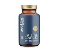 Methyl B Complex | 60 cápsulas | Zeutics by Naturitas | Marta Marcè | Vitaminas B6, B9, B12, Colina e Inositol | Metilación, Sistema Nervioso y Energía | Energía y Vitalidad | Nutrición Vegana