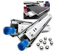 MeTikTok Guías Telescópicas De Extensión Completa para Trabajo Pesado Cajones con Cojinetes Bolas, Total 1200 Mm, Guías Función Bloqueo/Cierre A Presión, Capacidad Carga hasta 150 Kg,1350mm(54inch)